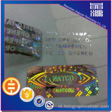 3D Anti-Fake Hologram Stickers